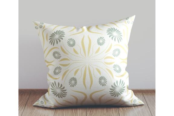 Folk Flowers Pattern Floral Print Ethnic Art