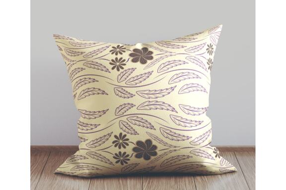 Folk Flowers Pattern Floral Print Ethnic Art