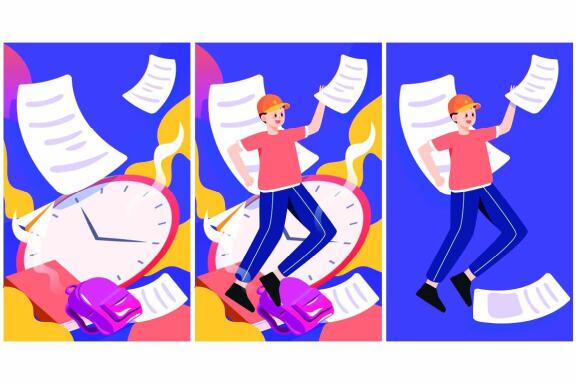 21 College & Study Illustrations