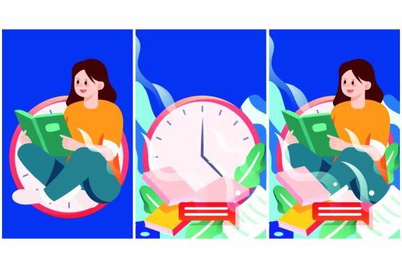 21 College & Study Illustrations