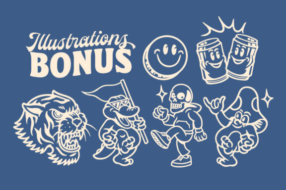 The Rawnster Font Duo - With Bonus!
