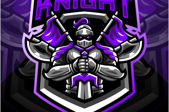 Knight Esport Mascot 