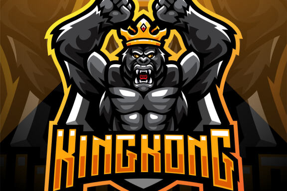 Kingkong Esport Mascot 