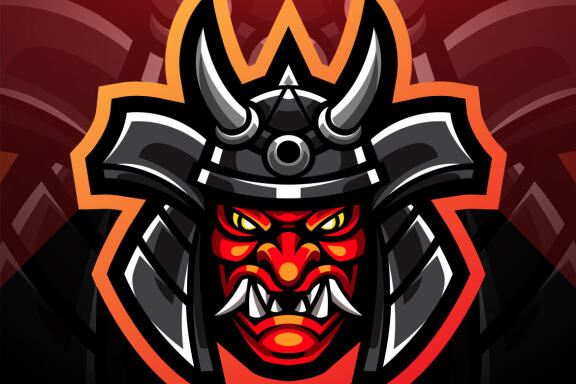 Oni Esport Mascot 