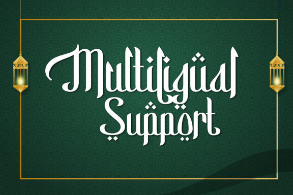 Basmala - An Arabic Style Typeface