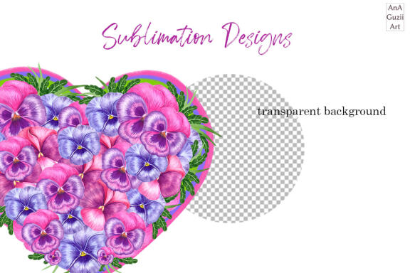 Heart watercolor illustration, PNG.