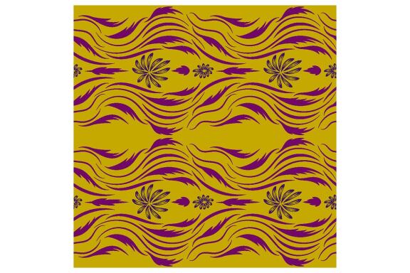Folk Flowers Pattern Floral Print Ethnic Art