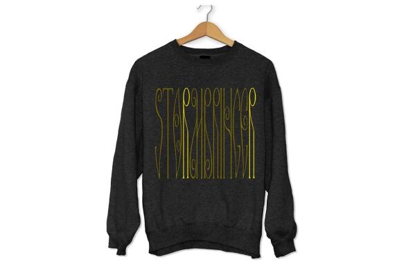 Unique Lettering T-Shirt Design