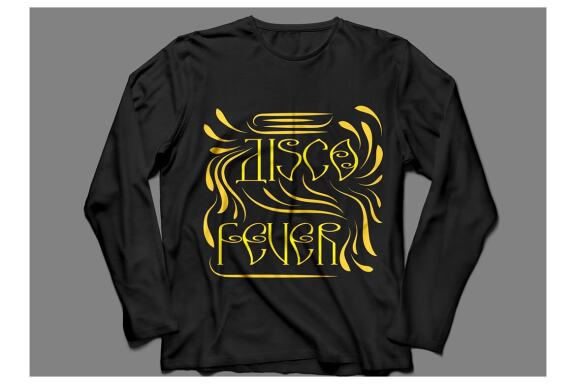 Unique Lettering T-Shirt Design