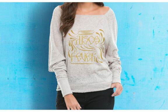 Unique Lettering T-Shirt Design