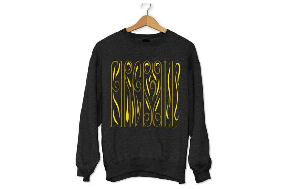 Unique Lettering T-Shirt Design