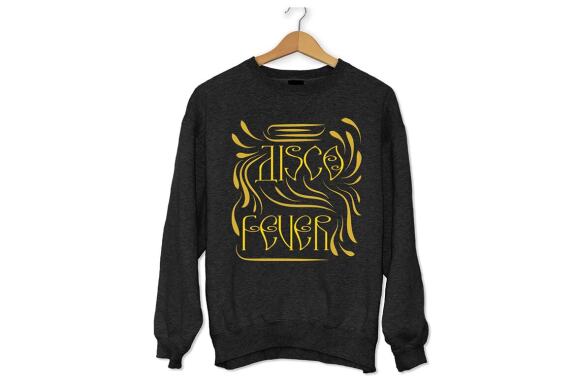 Unique Lettering T-Shirt Design