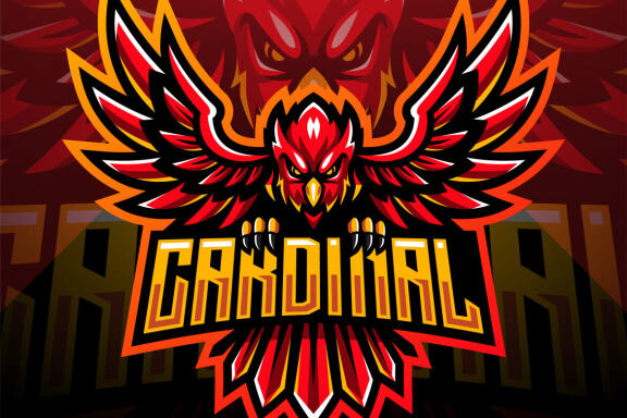 Cardinal Esport Mascot 