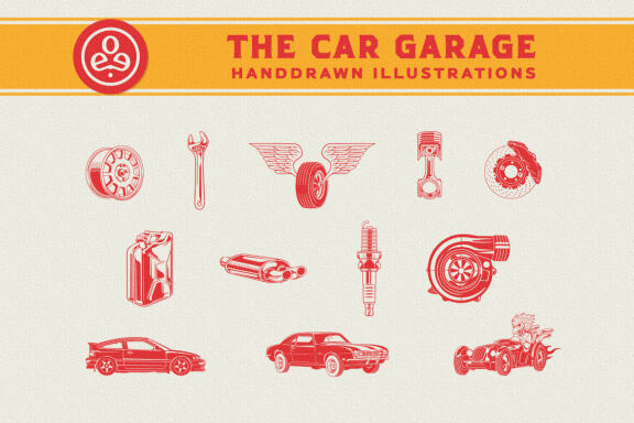 Car Garage - Illustrations