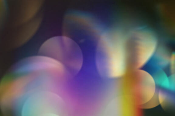 Rainbow Bokeh Backgrounds