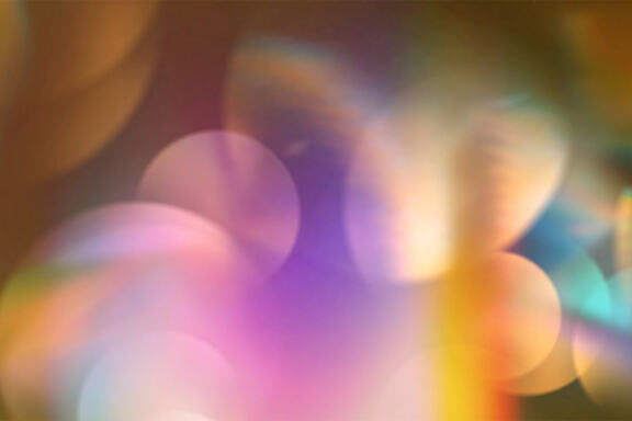 Rainbow Bokeh Backgrounds