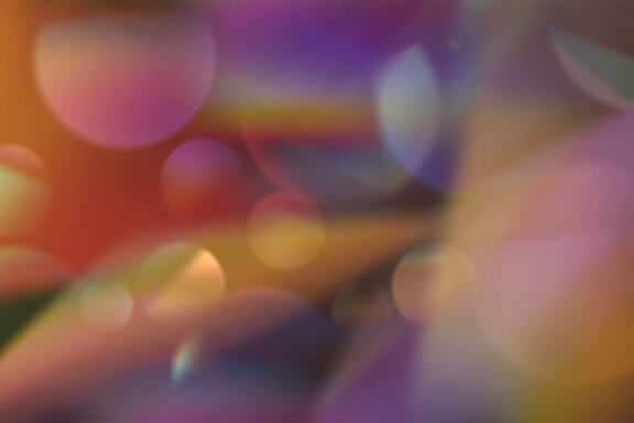 Rainbow Bokeh Backgrounds