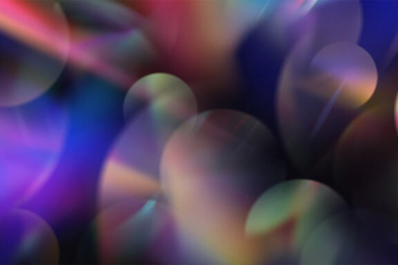 Rainbow Bokeh Backgrounds