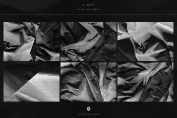 Ghosts - Crumpled Paper Textures
