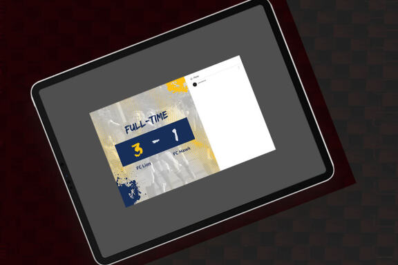 Football Content Instagram | CANVA Template