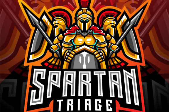 Spartan Esport Mascot Logo 