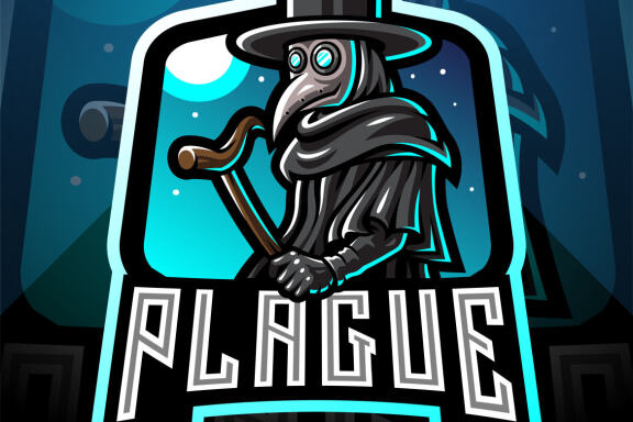 Plague Doctor Esport Mascot Logo