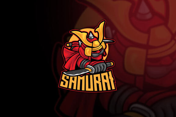 Samurai Warrior Esport Logo