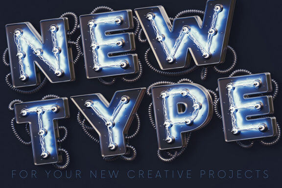 Futuristic Scientist - 3D Lettering