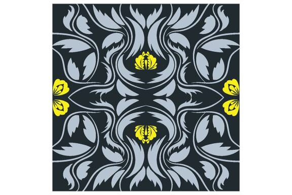 Folk Flowers Pattern Floral Print Ethnic Art