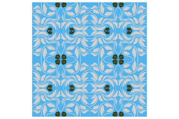 Folk Flowers Pattern Floral Print Ethnic Art