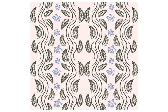 Folk Flowers Pattern Floral Print Ethnic Art