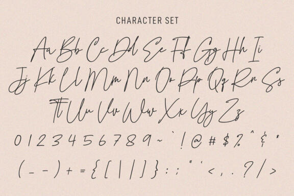 Geofly Signature Script Font