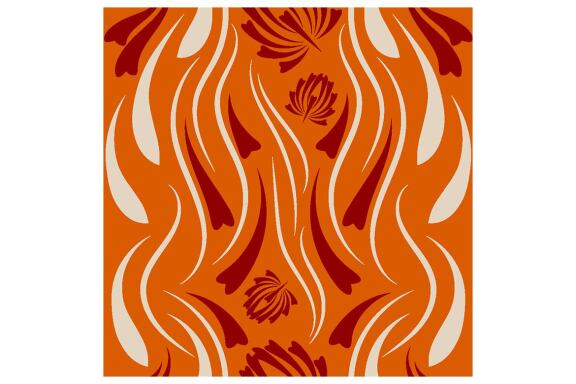 Folk Flowers Pattern Floral Print Ethnic Art