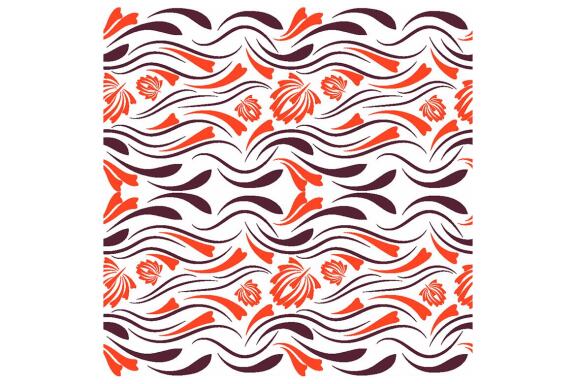 Folk Flowers Pattern Floral Print Ethnic Art