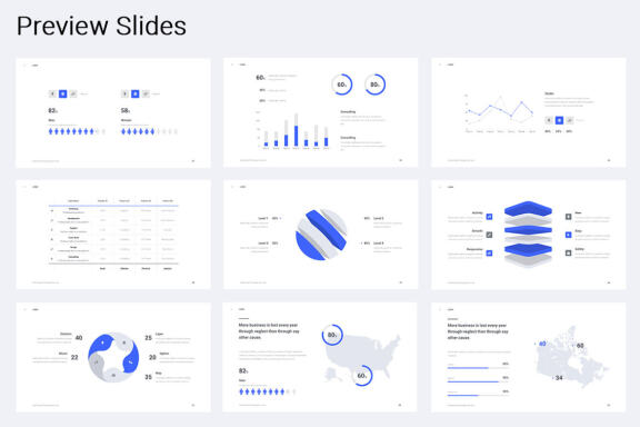 LUMA - Fully Animated Powerpoint Presentation Template