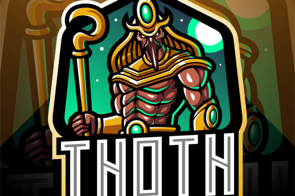 Thoth Esport Mascot Logo 