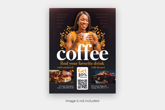 Coffee Flyer PSD Template