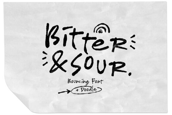 Bitter & Sour + Bonus Doodle