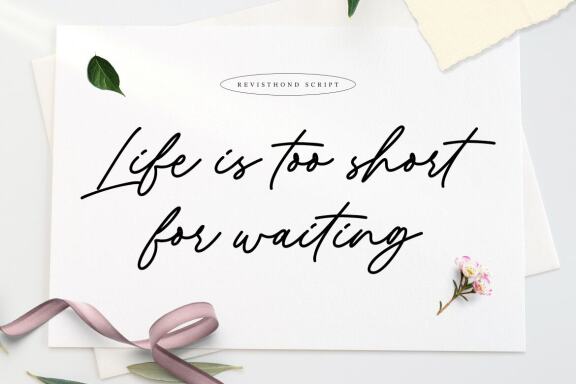 Revisthond Handwritten Script