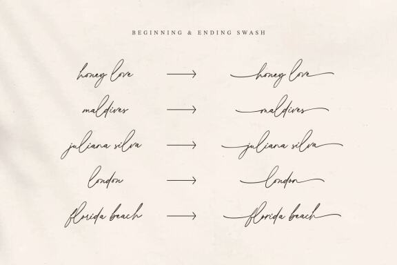 Collingethon Chic Handwritten Script