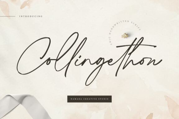 Collingethon Chic Handwritten Script