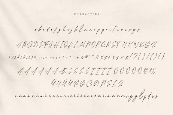 Collingethon Chic Handwritten Script