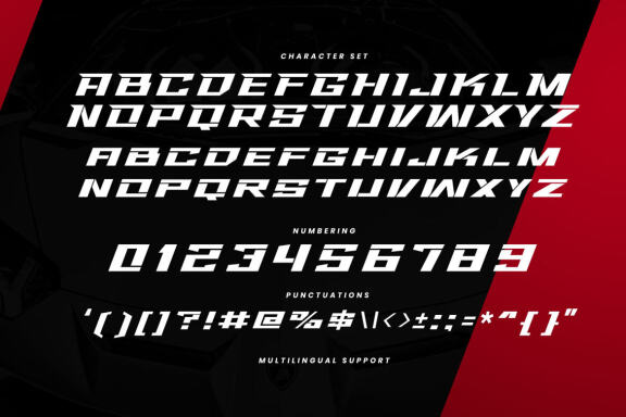 Trinos - Sporty Tech Font