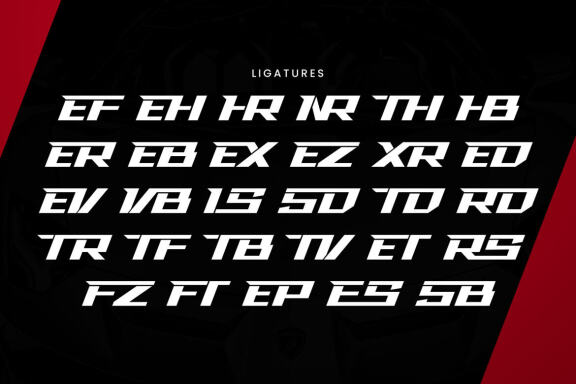 Trinos - Sporty Tech Font