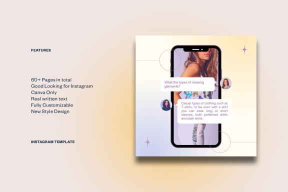 Fashion Spring Instagram | CANVA Template