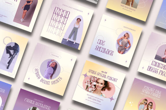 Fashion Spring Instagram | CANVA Template