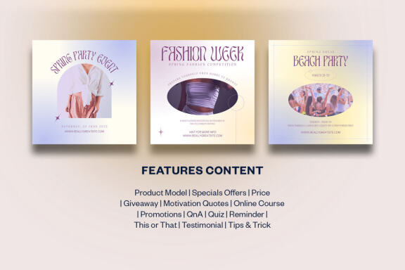 Fashion Spring Instagram | CANVA