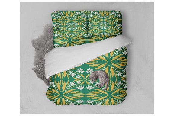 Folk Flowers Pattern Floral Print Ethnic Art