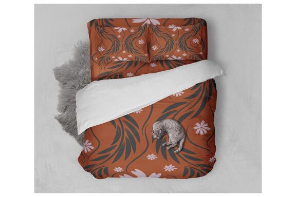 Folk Flowers Pattern Floral Print Ethnic Art