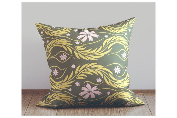 Folk Flowers Pattern Floral Print Ethnic Art
